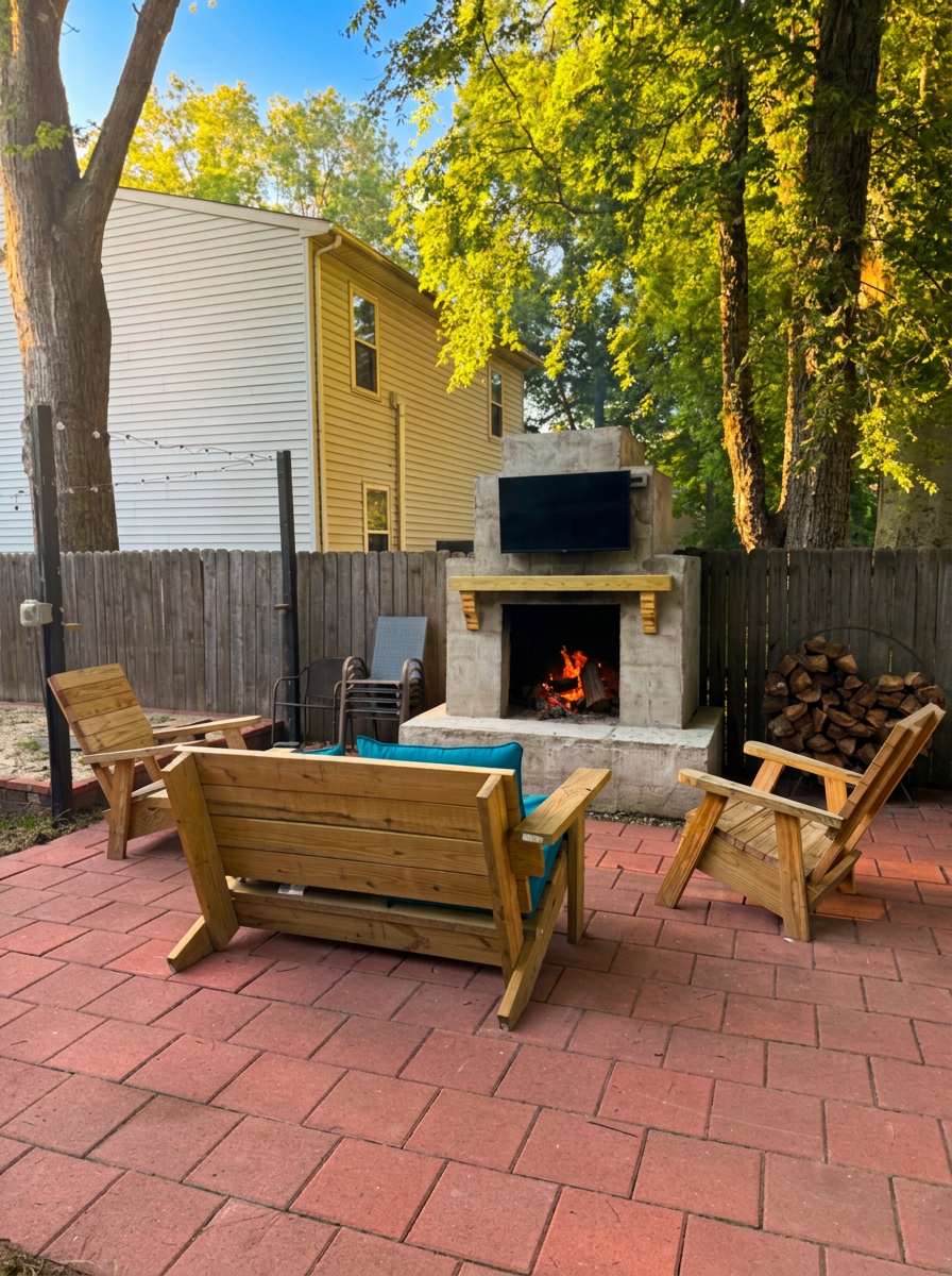 Outdoor Fireplaces & Fire Pits